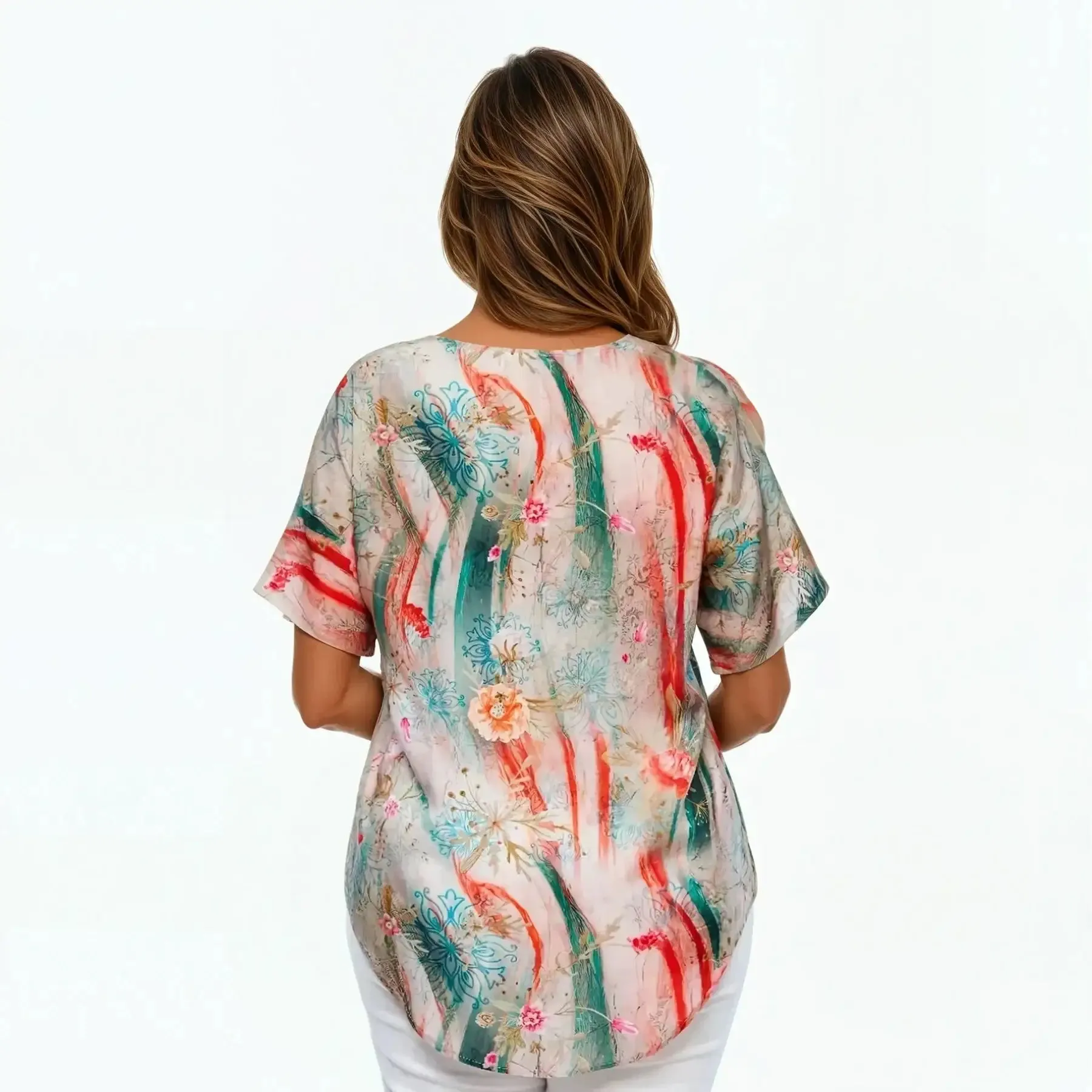 V-Neck T-Shirt (Meadow)