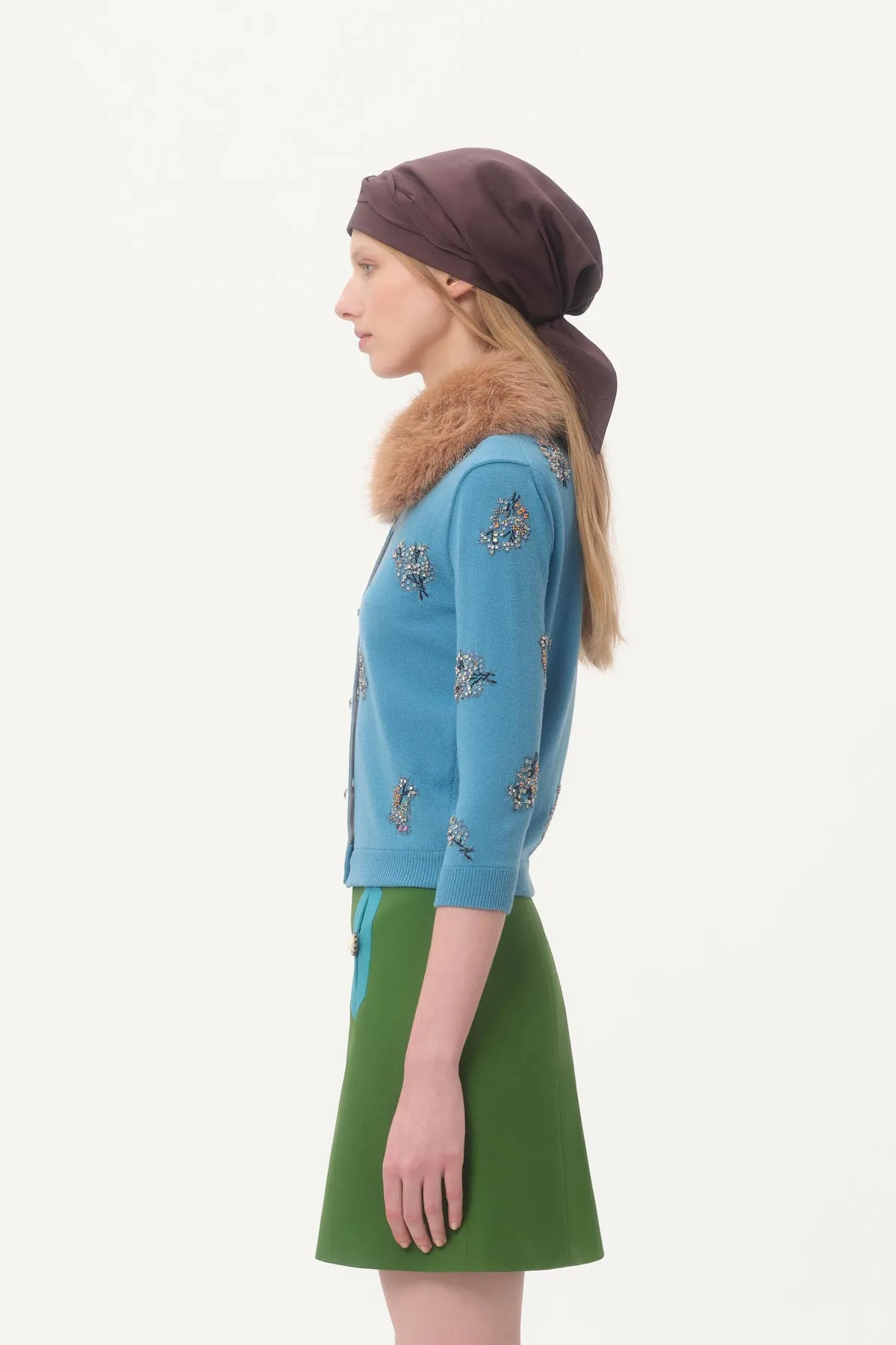 VALENTINO | EMBROIDERED CARDIGAN
