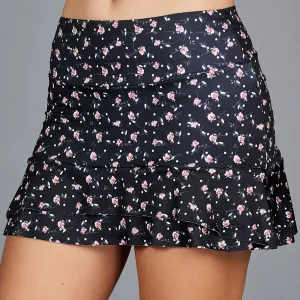 Vespa Short Print Skort (floral print)