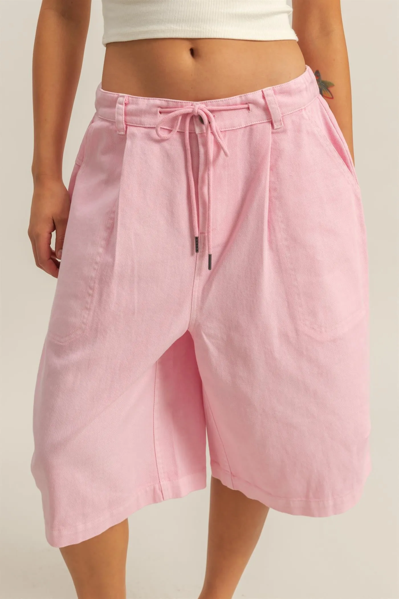 Warm Daze Wide Leg Jort