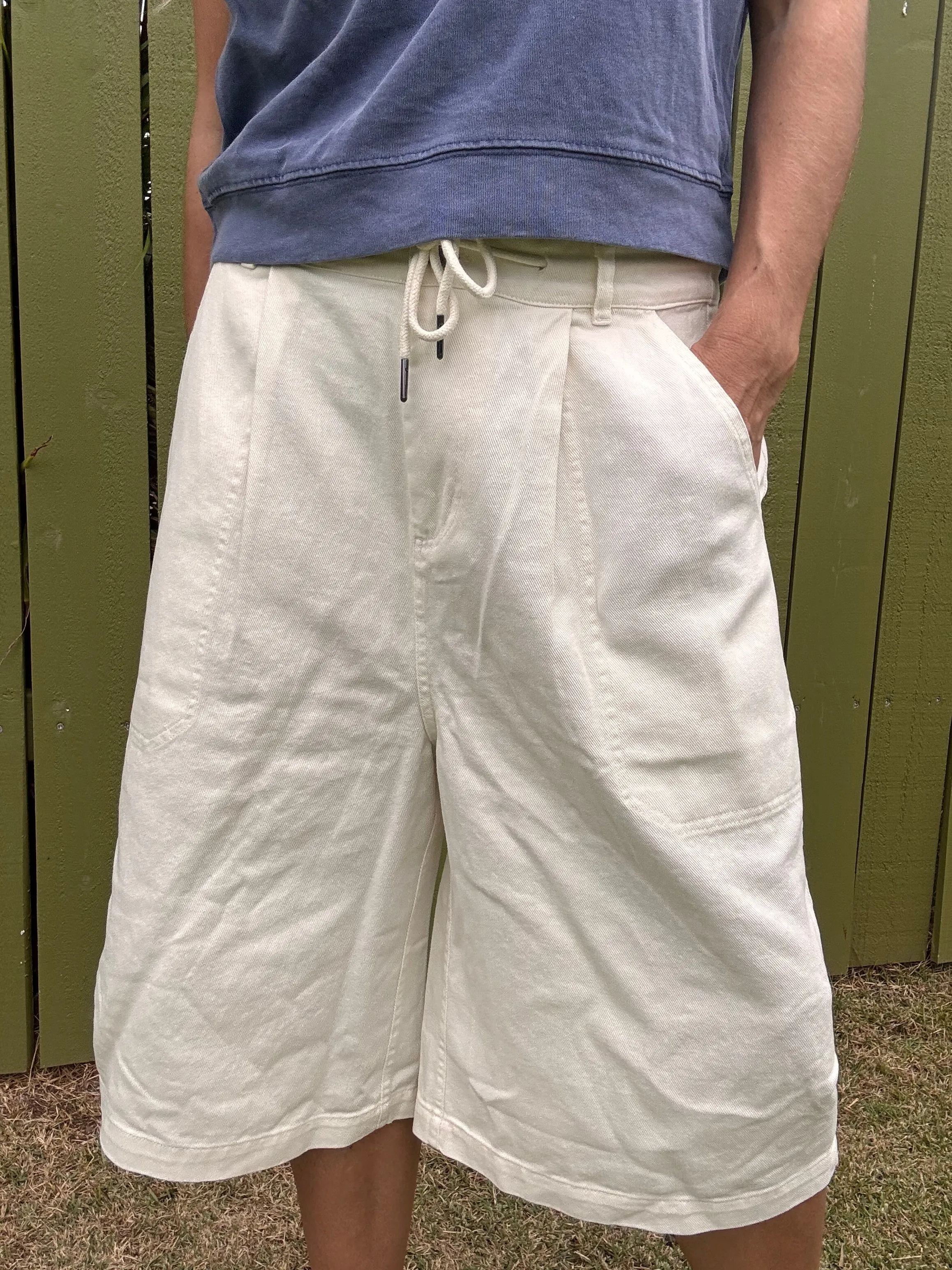 Warm Daze Wide Leg Jort