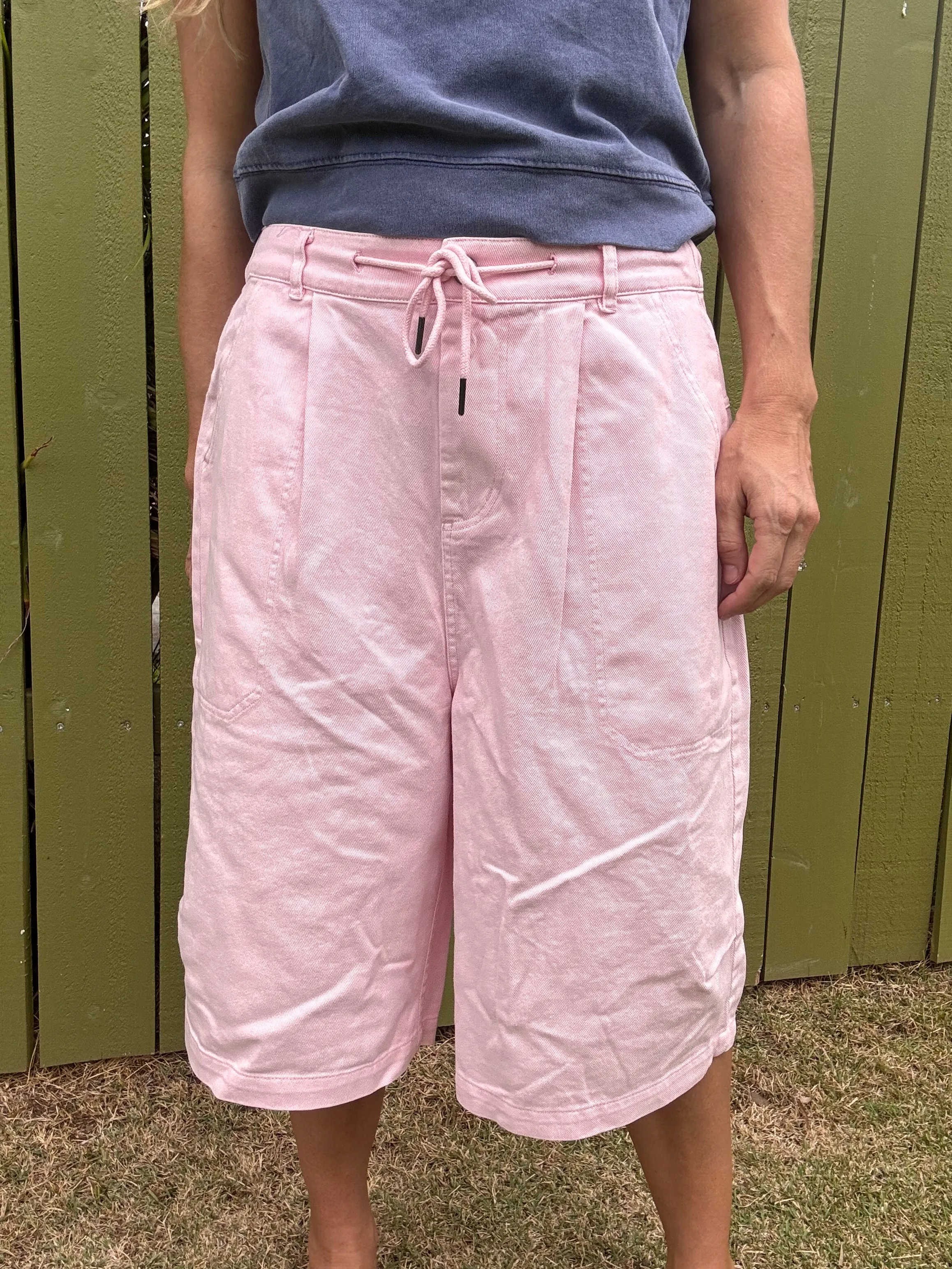 Warm Daze Wide Leg Jort