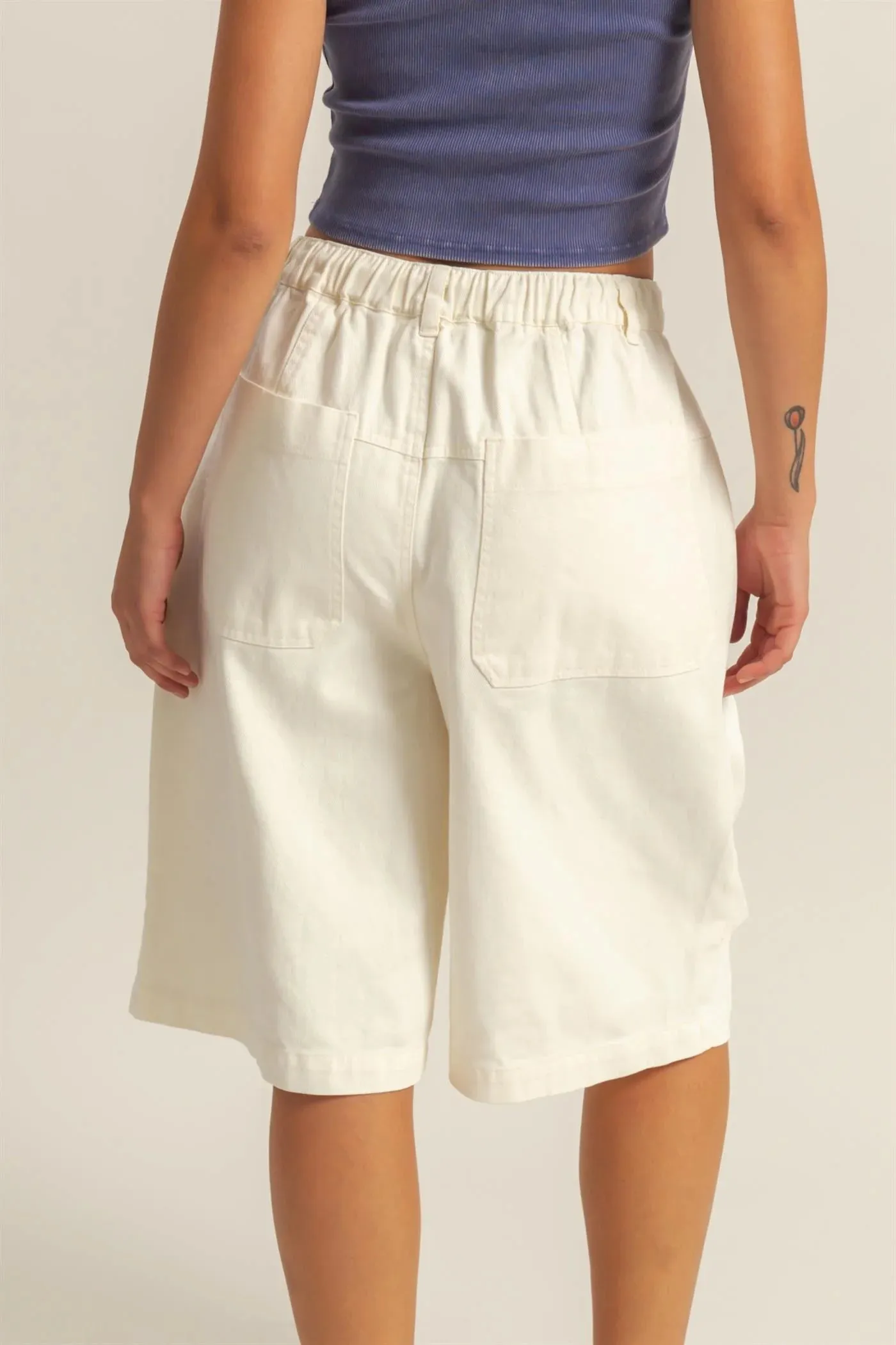 Warm Daze Wide Leg Jort