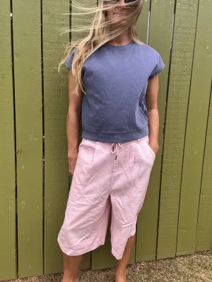 Warm Daze Wide Leg Jort