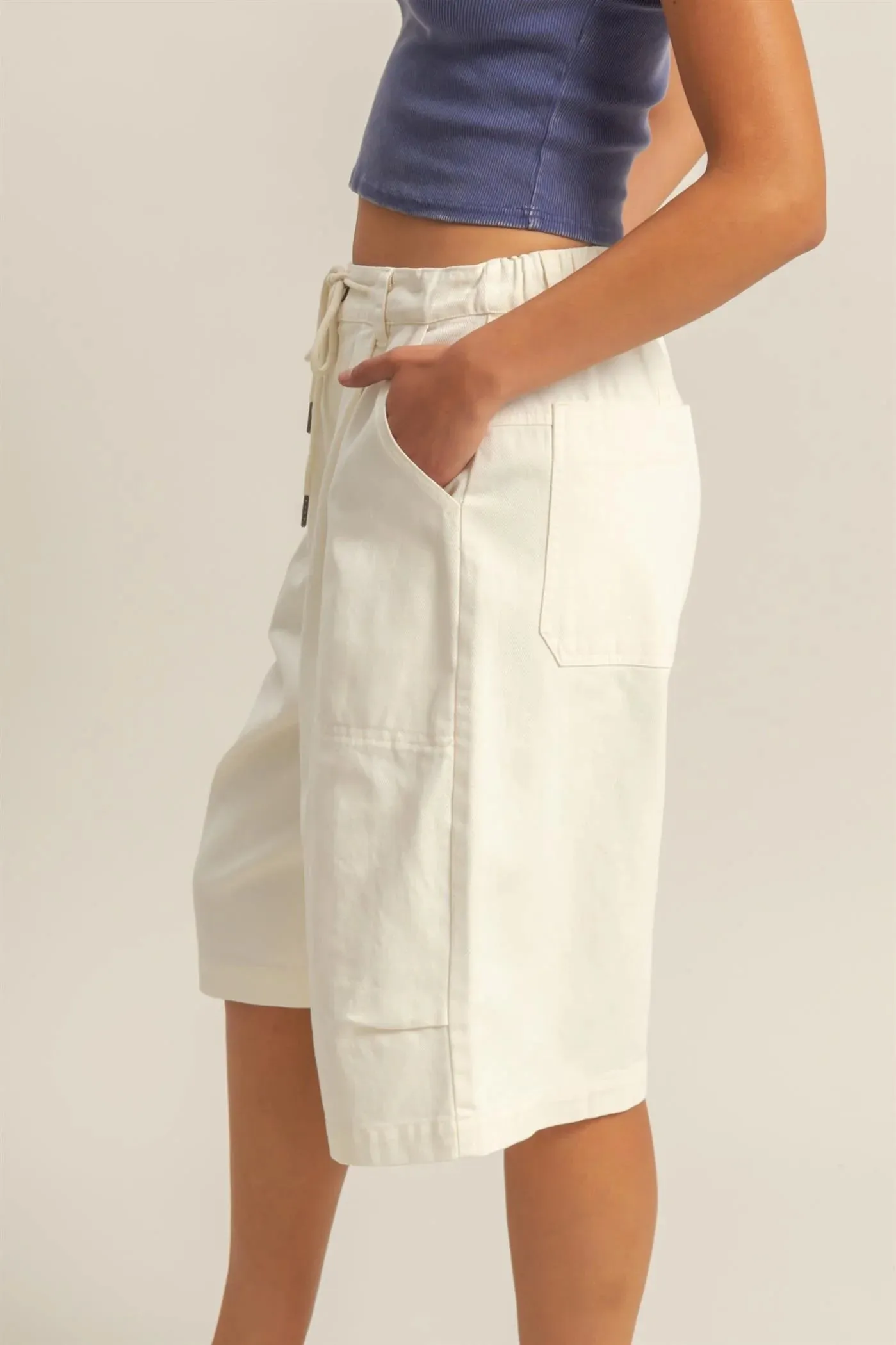 Warm Daze Wide Leg Jort