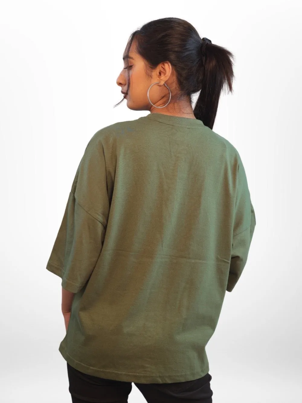 Wildflowers Printed Womens Drop Shoulder T-shirt Legacy Boutiques Dhaka