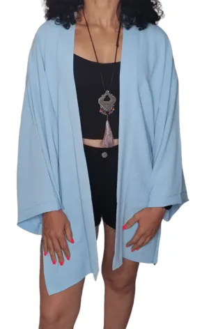 Women Cardigan (One-Size) Light Blue