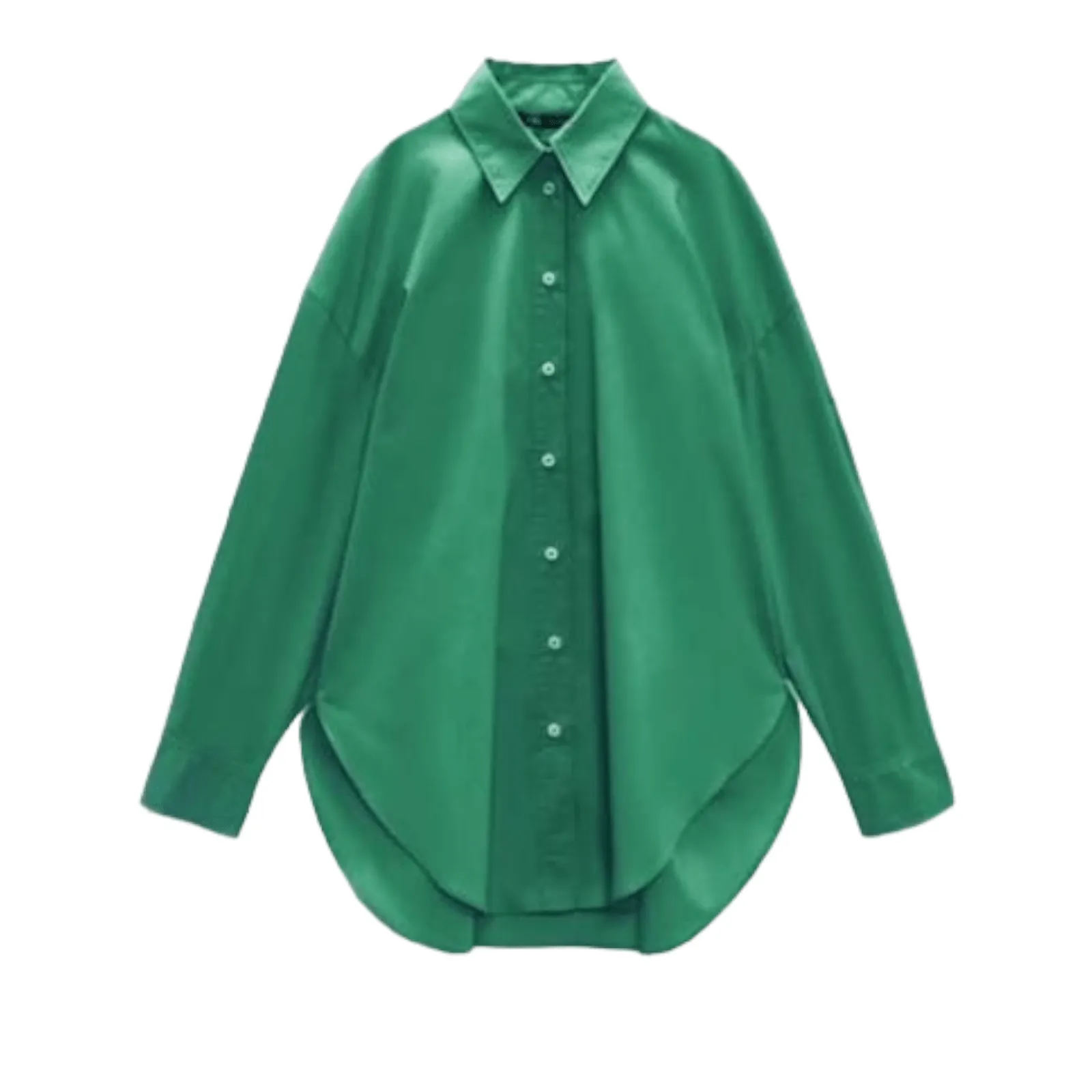 Women Shirt (Oversized) - Green