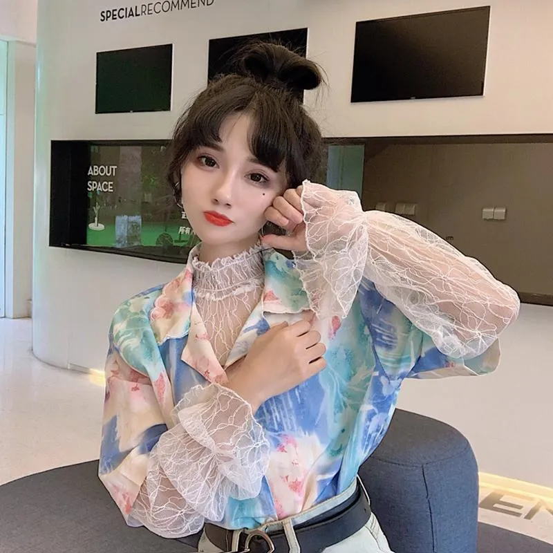 Women's Colorful Pattern Shirt